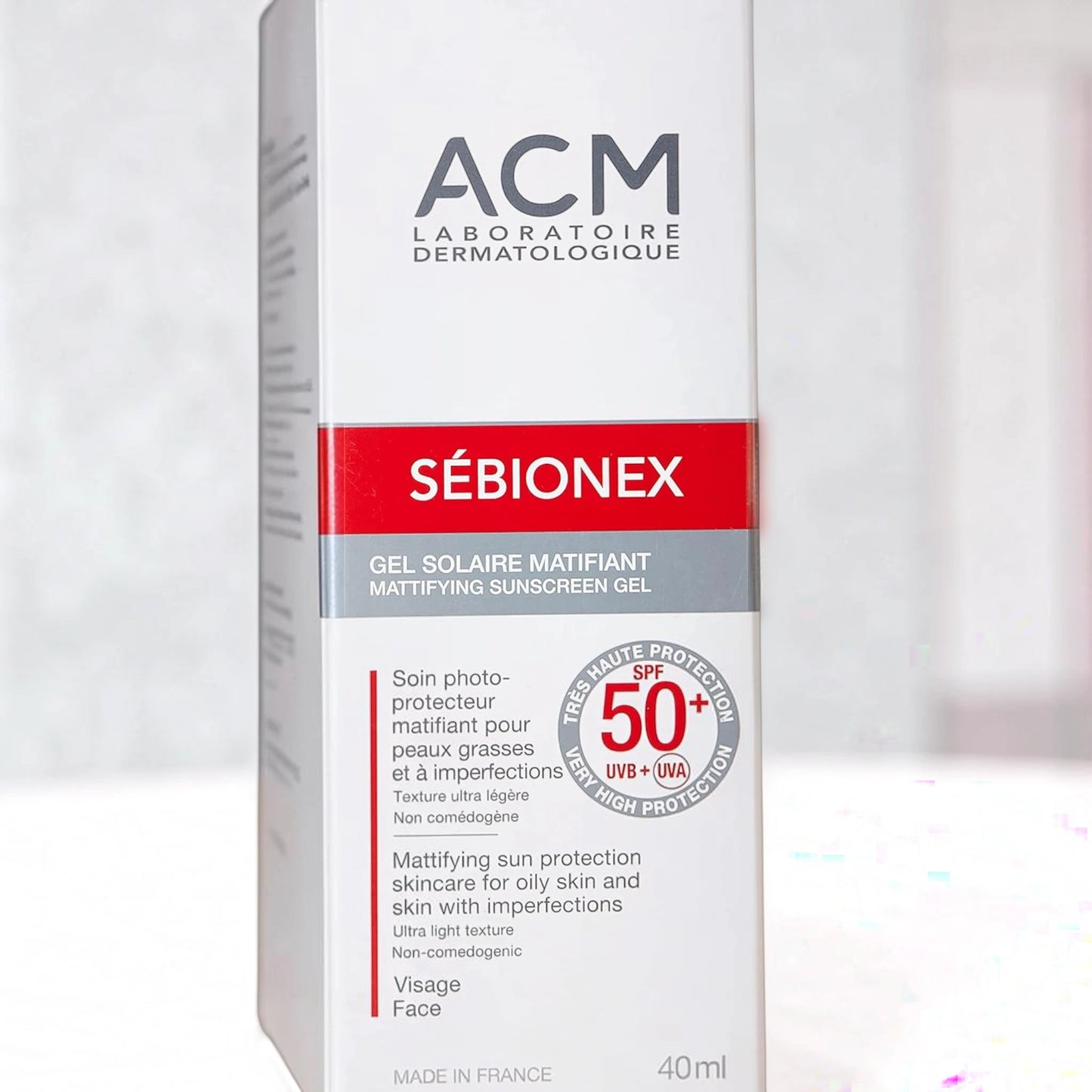 ACM SEBIONEX MATTIFYING GEL SPF 50 40ML