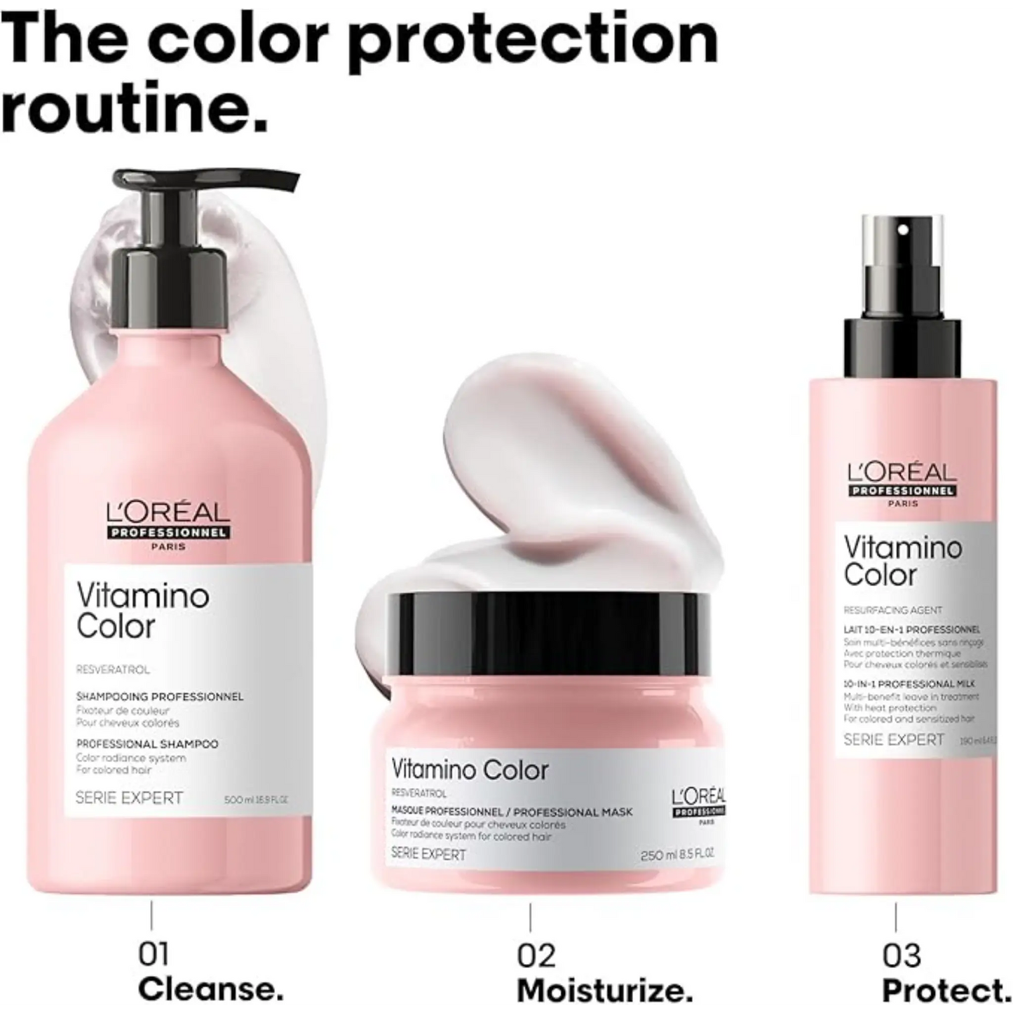 L'Oréal Professionnel Vitamino Color Leave-in Spray for Color Protection 190 Ml