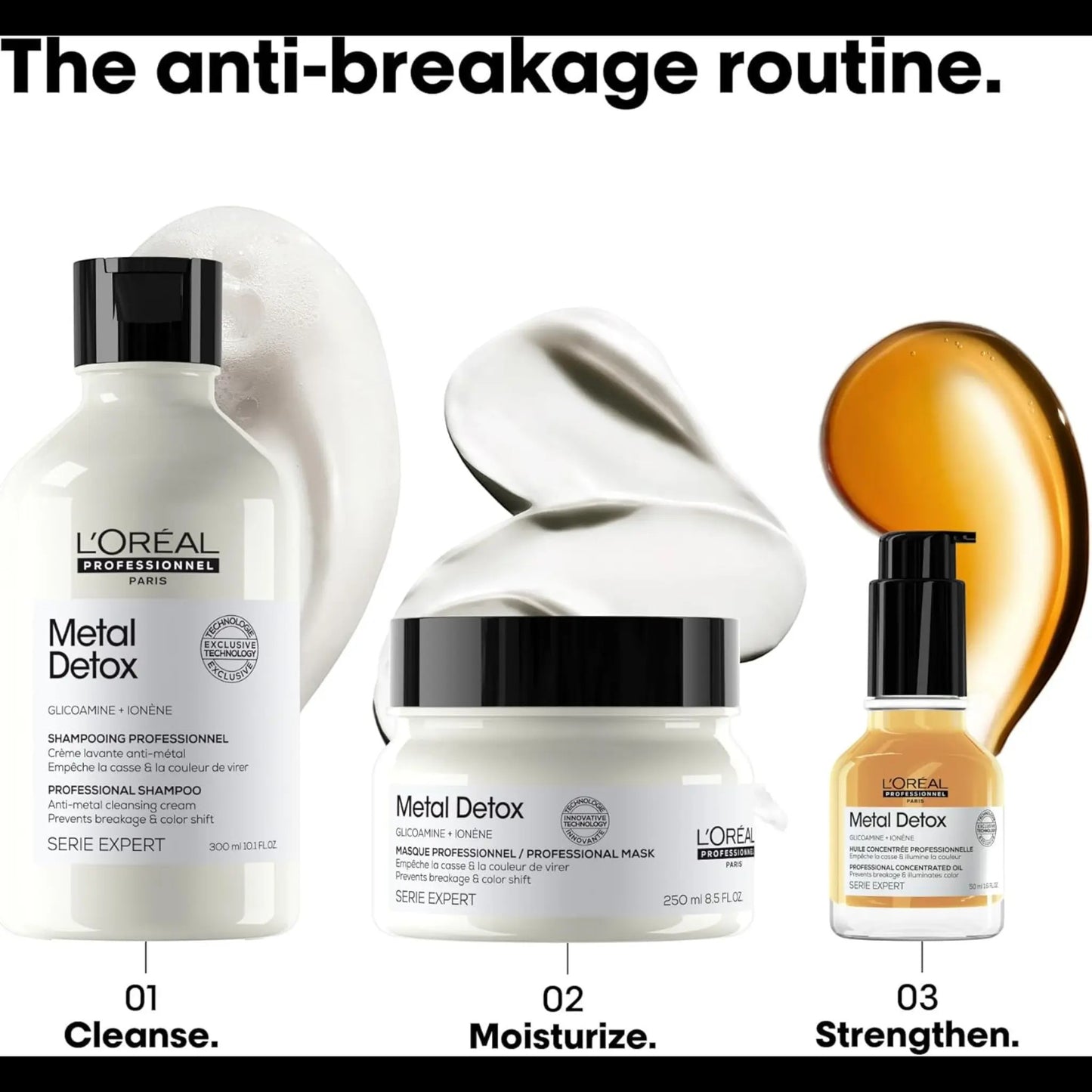L'Oréal Professionnel Metal Detox Shampoo 300Ml