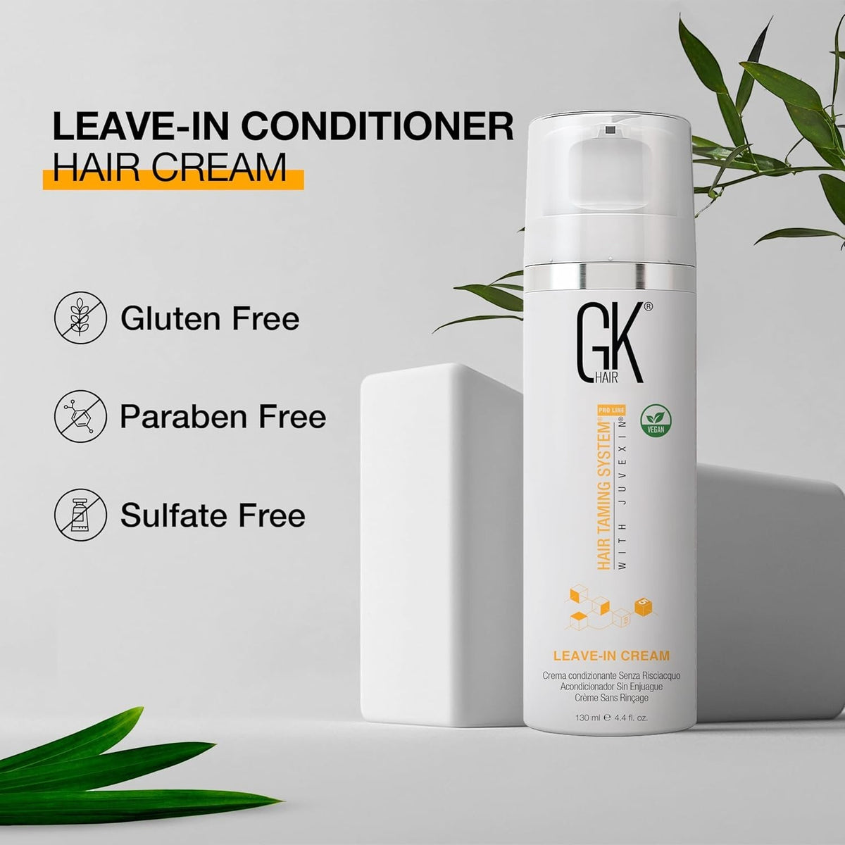 GK hair Leave in Cream 130 ML