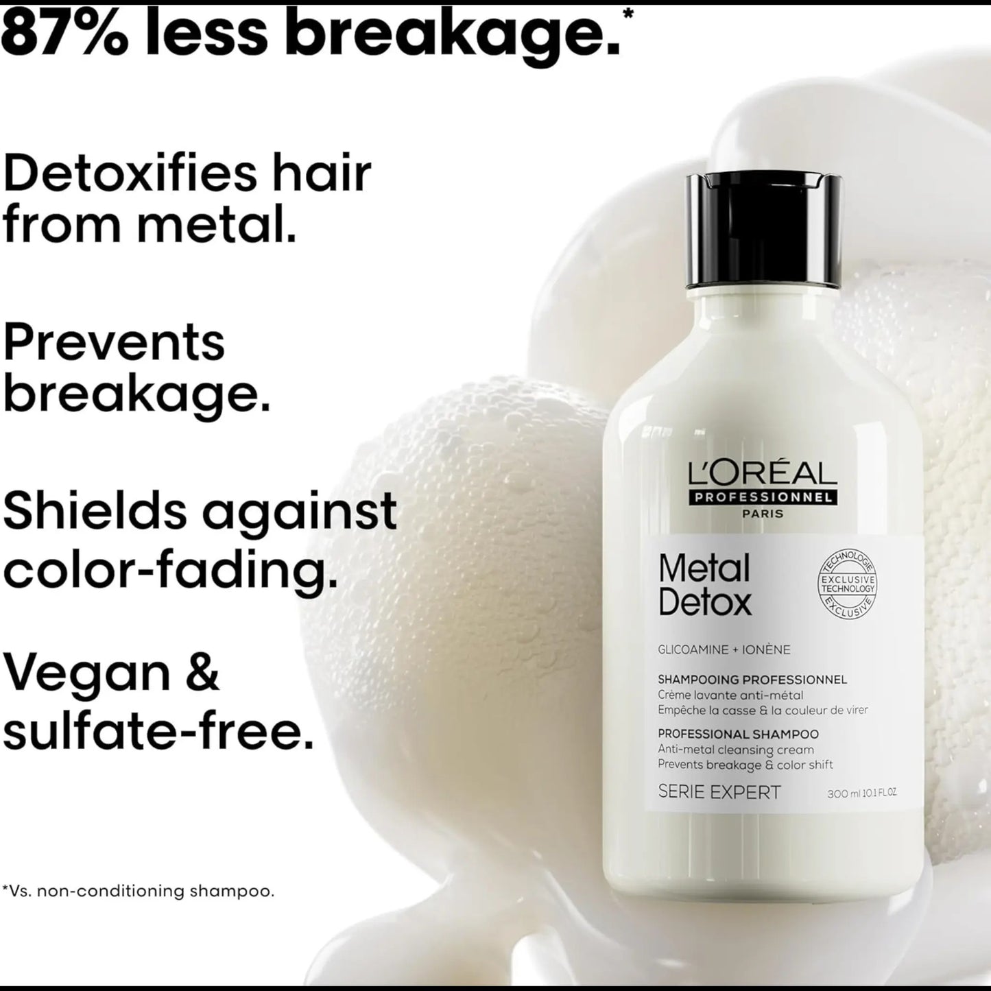 L'Oréal Professionnel Metal Detox Shampoo 300Ml