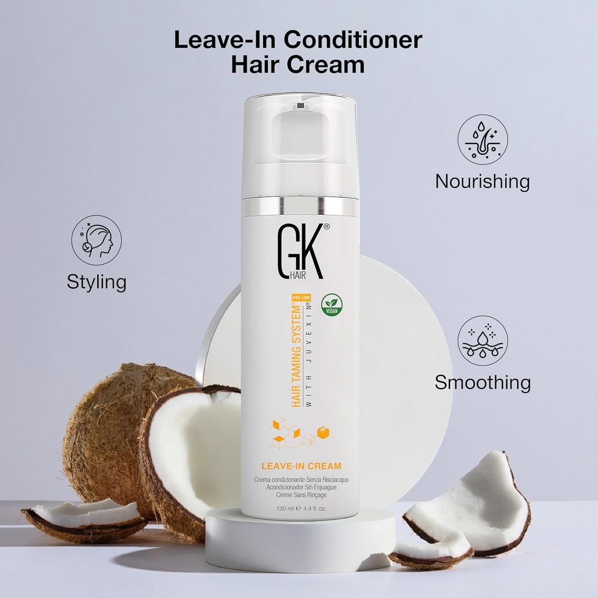 GK hair Leave in Cream 130 ML