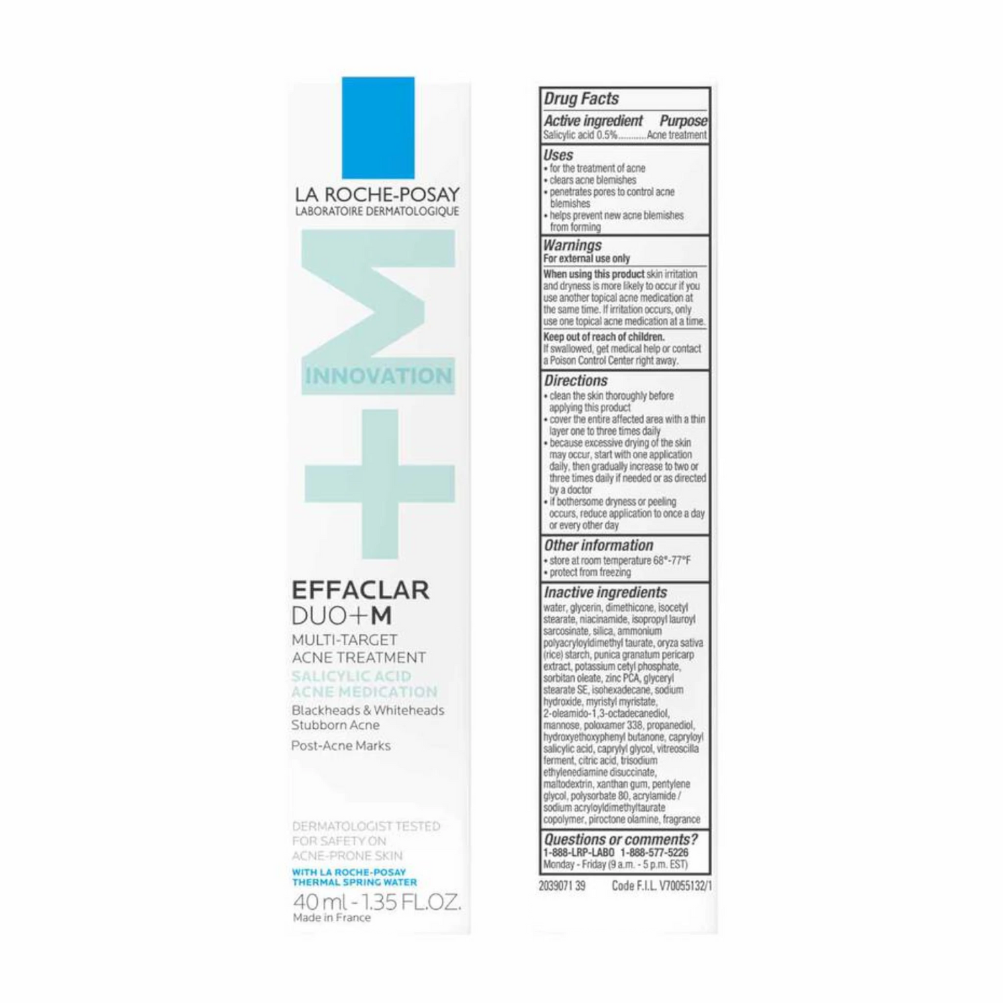 La Roche-Posay Effaclar DUO+M 40ML
