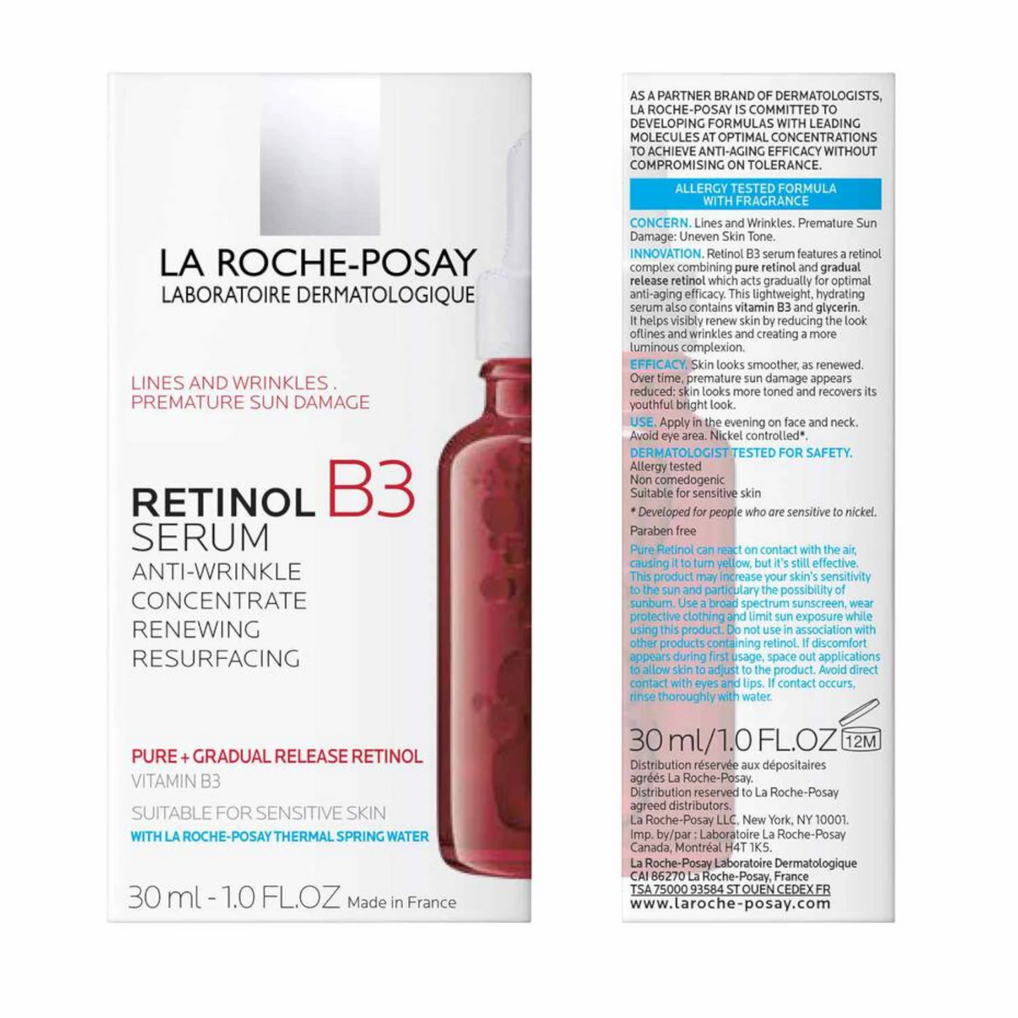 La Roche-Posay Retinol B3 Serum 30ML