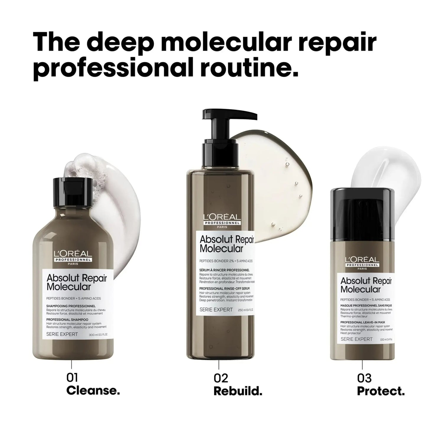 L'Oréal Professionnel Absolut Repair Molecular Shampoo 300Ml