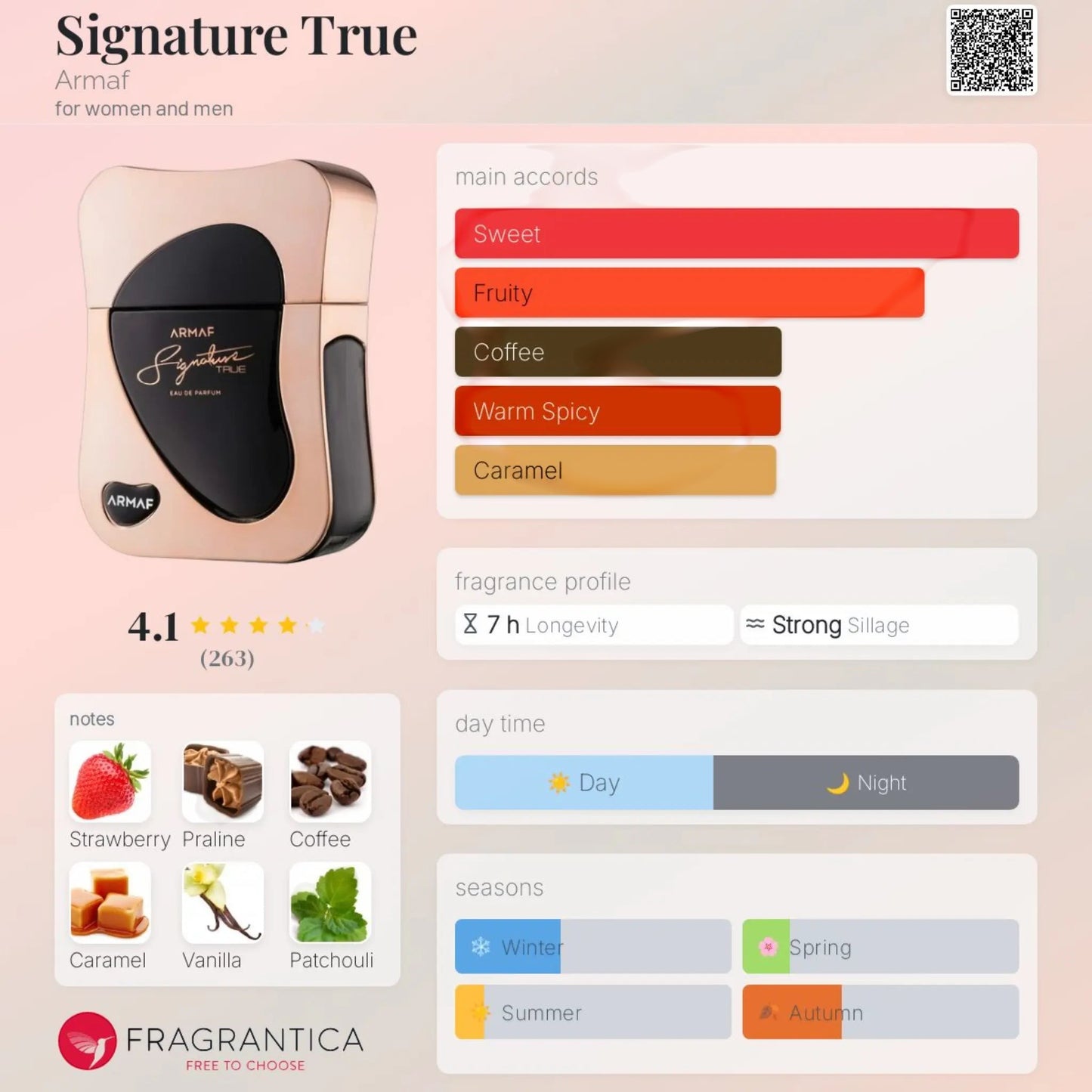 Armaf Signature True Perfume 100 ML