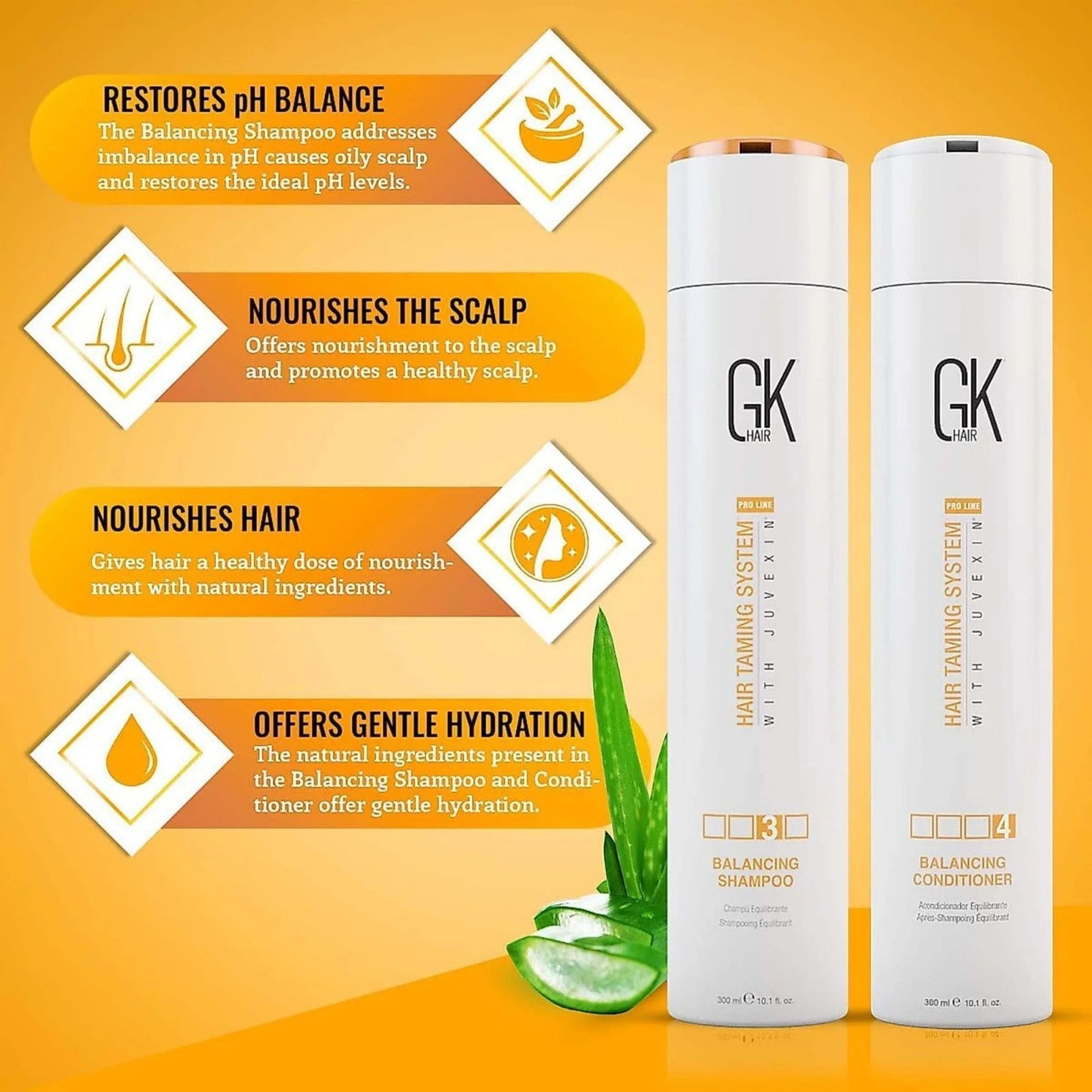 GK hair Balancing Shampoo 300 ML