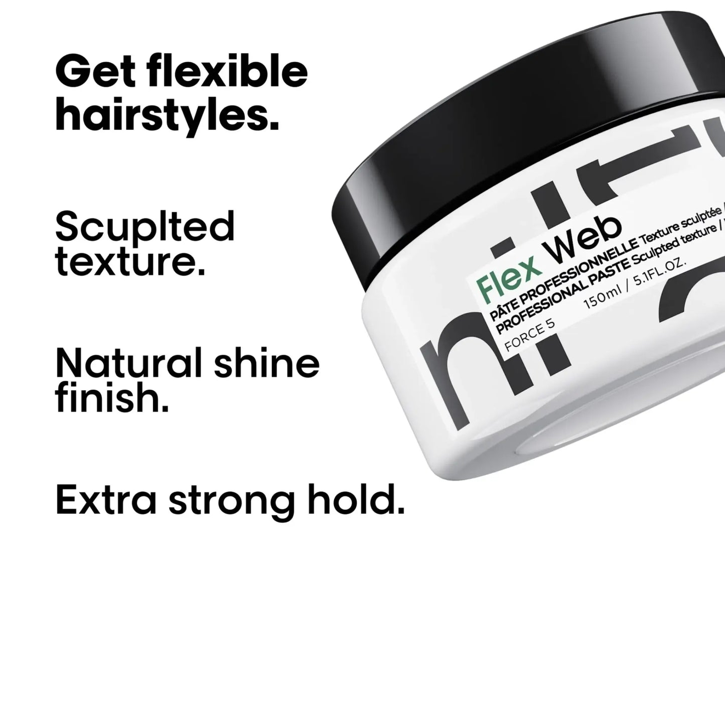 L'Oréal Professionnel tecni.art Flex Web styling paste Cream 150 Ml