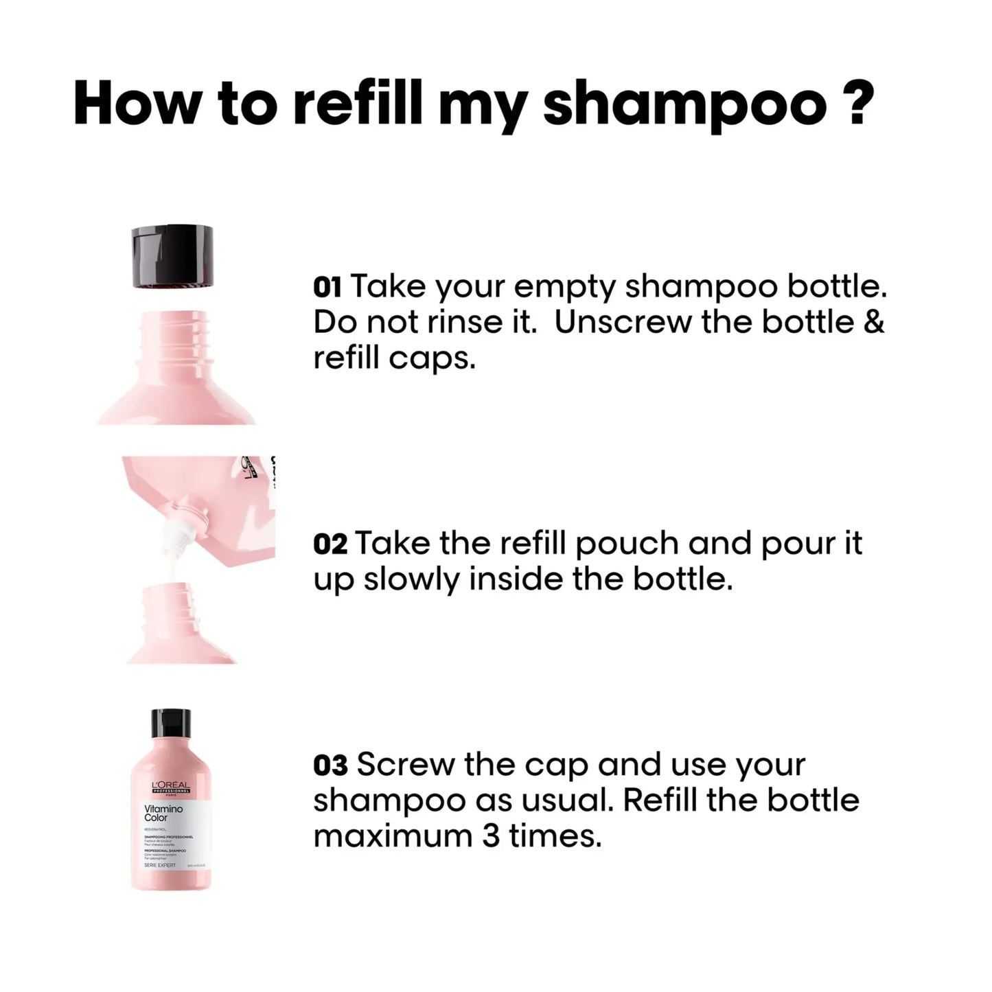 L'Oréal Professionnel Vitamino Color Shampoo 300ml